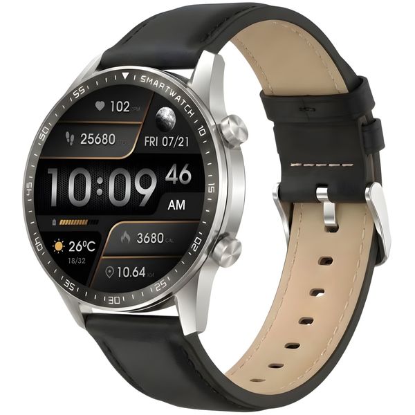 smartwatch gravity srebrny 2 paski gt10-7 zdjęcie 4