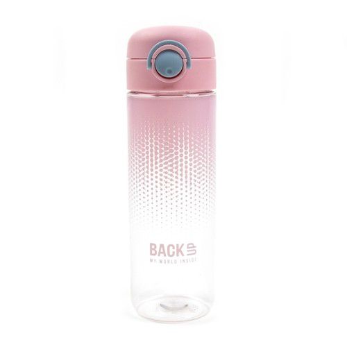bidon różowy kropki 600ml c36 backup zdjęcie 1