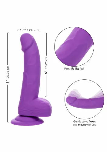 calexotics neon silicone studs 6 inch - silikonowy model z na Arena.pl