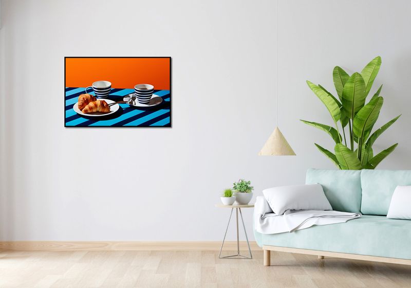 Plakat 86,4x56,8cm Croissanty zdjęcie 4