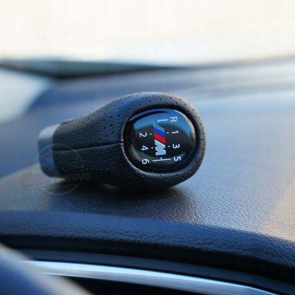 GAŁKA DŹWIGNIA ZMIANY BIEGÓW DO BMW E90 E46 E91 E60 E61 E87 6-BIEGOWA M zdjęcie 9