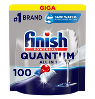 Finish Quantum All in 1 Kapsułki do zmywarki 200 szt regular