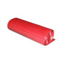 WORKI NA ŚMIECI 35L 15 SZT CZERWONE FOLCOM