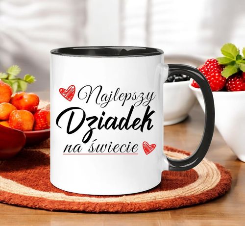 KUBEK Z NADRUKIEM ŚMIESZNY PREZENT DZIEŃ DZIADKA URODZINY IMIENINY DZIADEK na Arena.pl