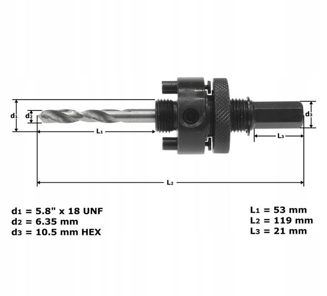 OTWORNICA BI-METALOWA 152 MM zdjęcie 8