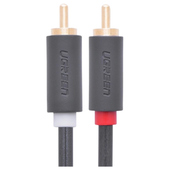 przewód 2x rca (cinch) do 2x rca (cinch) ugreen av104 2m (czarny)
