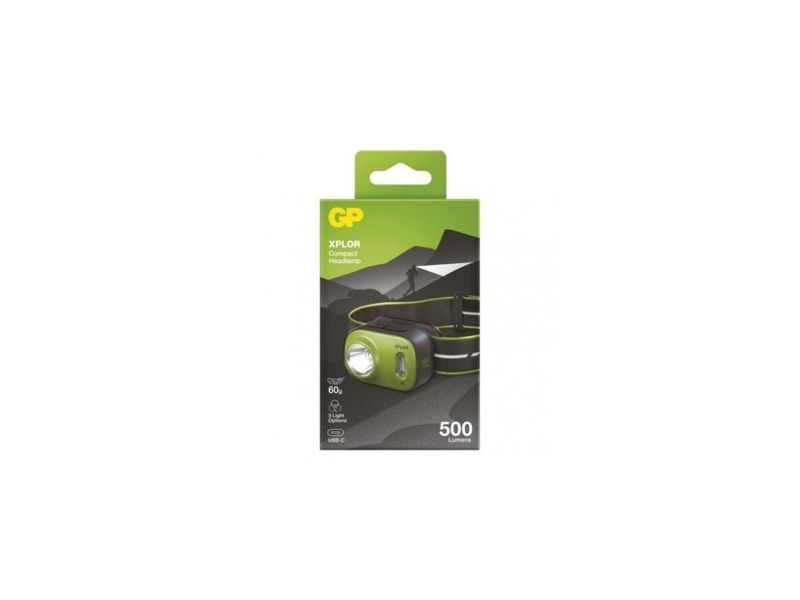 Latarka czołowa GP 500 lm LED zdjęcie 12