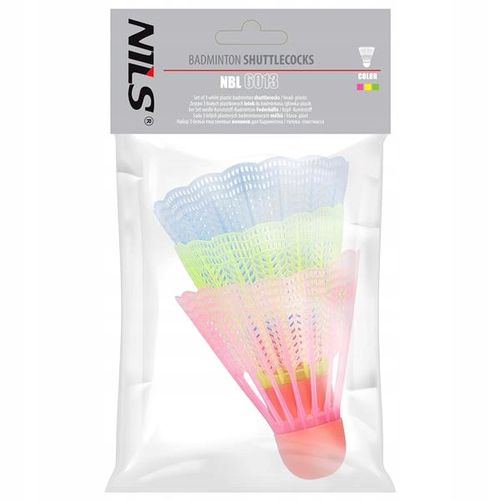 Zestaw Do Badmintona 4x Rakietki Paletki 3x Lotki + Pokrowiec Nils na Arena.pl