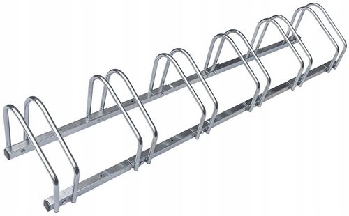 STOJAK NA 6 ROWERÓW PARKING ROWEROWY UCHWYT NA 6 STANOWISK + LAMPKA GRATIS na Arena.pl