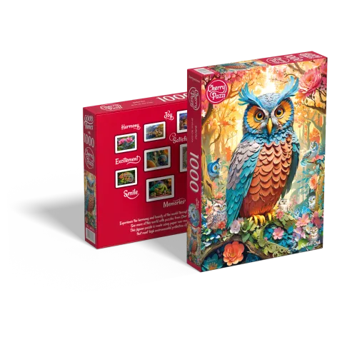 Puzzle 1000 elementów. Pikowana sowa 30776 na Arena.pl