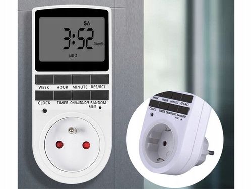 Programator Czasowy Timer Włącznik Wyłącznik Cyfrowy Elektroniczny Programy na Arena.pl