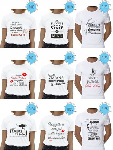 Koszulka z napisem CUTE BUT PSYCHO hit na Arena.pl