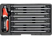 YATO WKRĘTAK ŚRUBOKRĘT WYMIENNE KOŃCÓWKI PŁASKI KRZYŻOWY TORX HEX IMBUS 22e