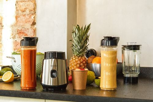 Blender kielichowy do SMOOTHIE KOKTAJLI szklany MŁYNEK do kawy KRUSZY LÓD na Arena.pl