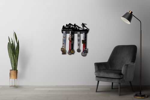 Wieszak na medale GÓRY RUN twoje imię dowolny tekst 82.3 na Arena.pl