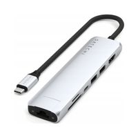 Satechi 7-in-1 USB-C Slim Multiport Adapter with Ethernet - adapter do