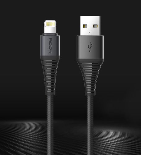 KABEL ROCK USB DO IPHONE 5 6 7 8 PLUS X IPAD IPOD na Arena.pl