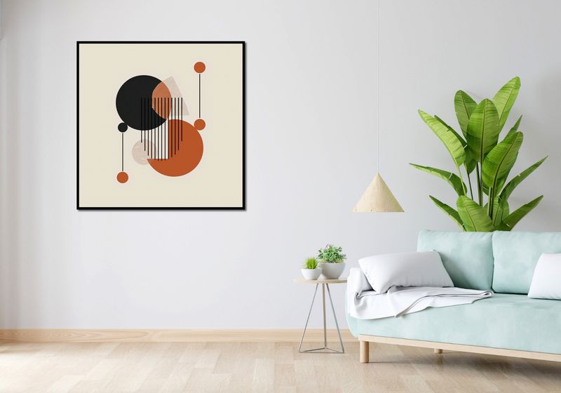 Plakat 100x100cm Dynamika i Kształt zdjęcie 4