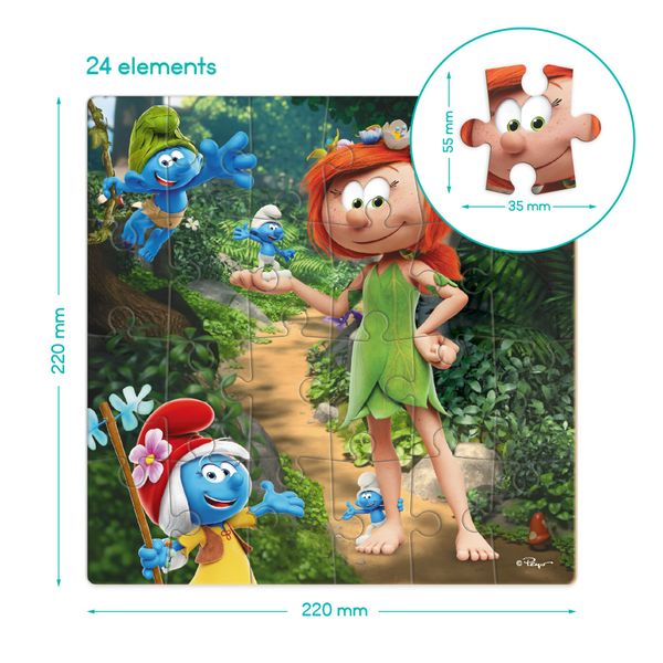 Puzzle Dodo Smerfy Puzzle 24 Elementy 200695 zdjęcie 4