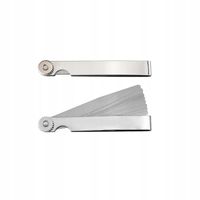 SZCZELINOMIERZ LISTKOWY 32 PŁYTKI PROSTE 0,03-1MM MIERNIK PRECYZYJNY