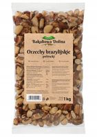 ORZECHY BRAZYLIJSKIE POŁÓWKI 1kg 1000g ŚWIEŻE NATURALNE JAKOŚĆ SELEN