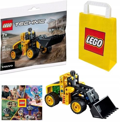 LEGO Technic 30433 Koparka Ładowarka Volvo Klocki 7+ Torba Katalog na Arena.pl
