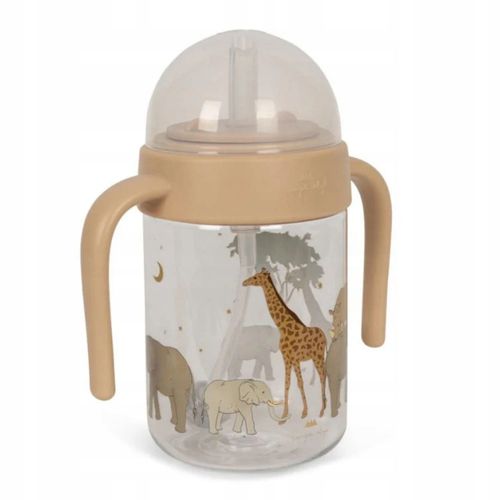 Kubek do picia ze słomką i uchwytami Konges Sløjd dziecięcy 330 ml 12 m+ na Arena.pl