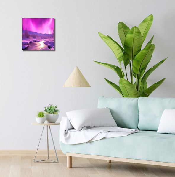 Obraz 30x30cm Aurora Nad Niebiem zdjęcie 2