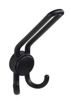 Wieszak na ubrania Schwinn 2614 podwójny Rozstaw w mm - 25, Kolor pokrycia - Czarny mat lakier