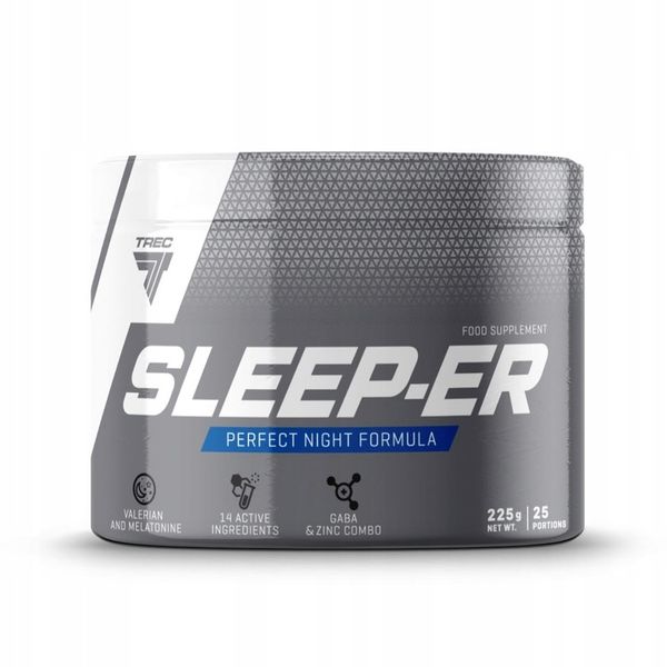 TREC SLEEP-ER SLEEPER 225g REGENERACJA LEPSZY SEN zdjęcie 1