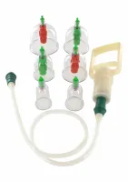 cupping vacuum cupset zestaw prożniowy do terapii bańkami 12 sztuk