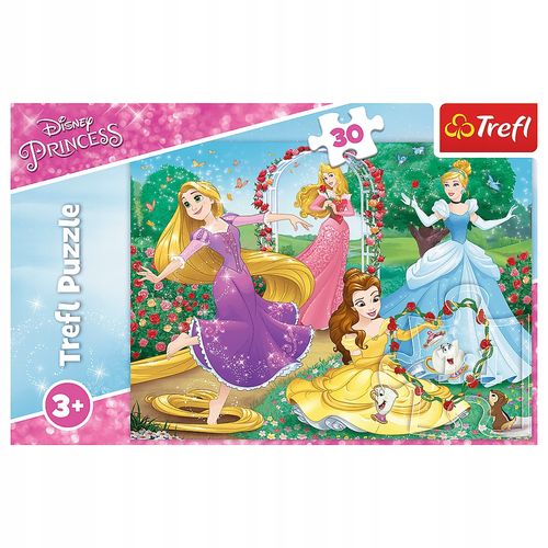 Puzzle 30 Być Księżniczką Disney 18267 na Arena.pl