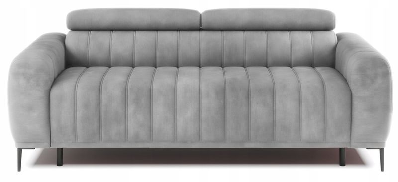 Nowoczesna Kanapa GANDI 160 Funkcjonalna Sofa System Rozkładania Szara zdjęcie 1