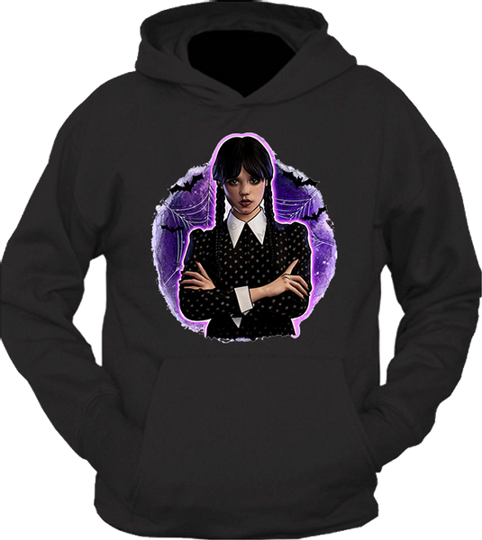 Bluza z kapturem Wednesday Addams zdjęcie 1