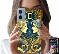ETUI DO MOTOROLA E15 / G05 - ZNAK ZODIAKU, BLIŹNIĘTA ASTRONOMIA CASE
