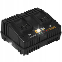 Podwójna ładowarka CAT DX152 18V Do akumulatorów kwasowo-ołowiowych