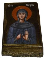 Ikona Święta Hanna patronka środowisk medycznych