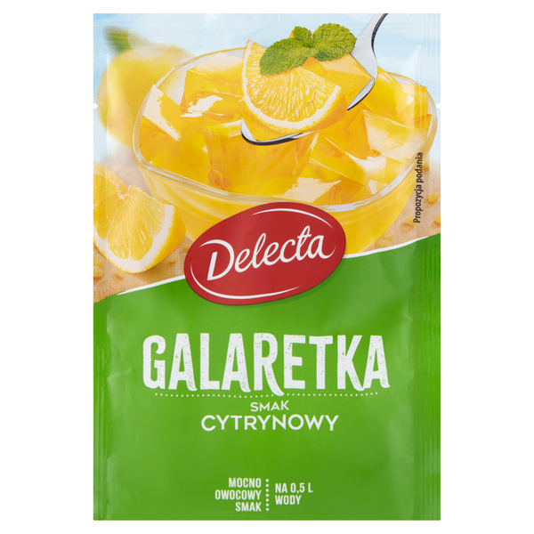 DELECTA GALARETKA CYTRYNOWA 70G zdjęcie 1