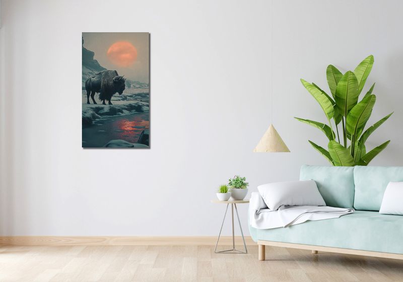 Obraz 50x90cm Żubrowy Monolit zdjęcie 2