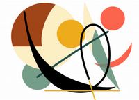 Plakat 55x40cm Ruch Sztuki