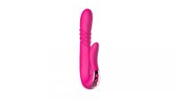 deluxe twirling vibrating thruster red