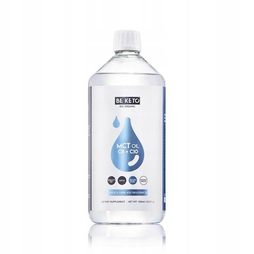 BeKeto Olej MCT C8+C10 1000 ml na Arena.pl