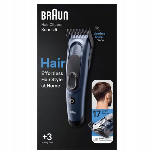 Maszynka do strzyżenia włosów Braun Series 5 HC5350, Memory SafetyLock na Arena.pl