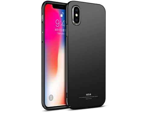 Etui MSVII Thin Case do Apple iPhone X Czarne na Arena.pl