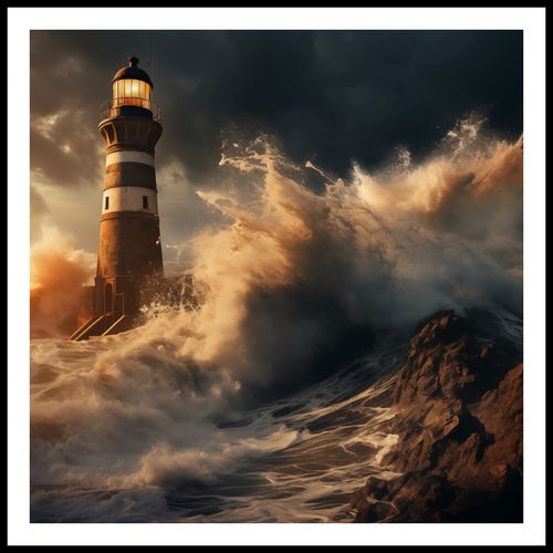 Plakat 100x100cm Bezlitosna Odyseja na Arena.pl
