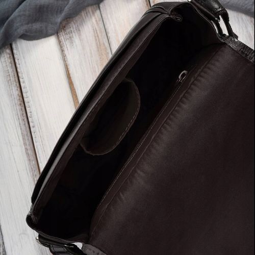 Torebka damska skórzana listonoszka ze skóry licowej brązowa Paolo Peruzzi na Arena.pl