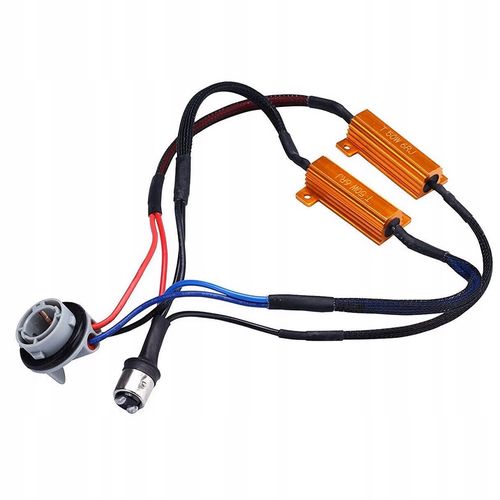 2x REZYSTOR LED P21/5W 50W 6Ohm WTYCZKA GNIAZDO CANBUS DEKODER OPORNIK na Arena.pl