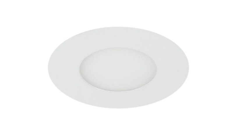 SP-01 WH 3W LED 230V opr. stropowa panel LED stała okrągła śr. 120 6500K zdjęcie 1