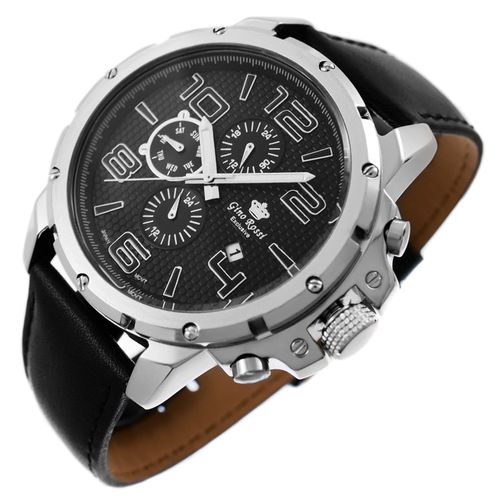 Zegarek Męski Gino Rossi ZORTAR EXCLUSIVE CHRONOGRAF E11276A-1A1 12943 na Arena.pl