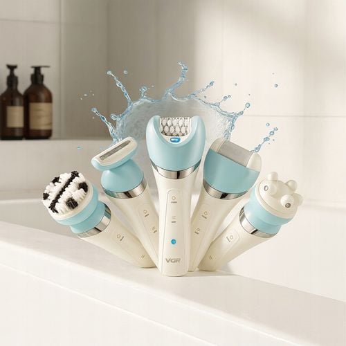 DEPILATOR DLA KOBIET GOLARKA DAMSKA DO NÓG PACH BIKINI CIAŁA PEELING na Arena.pl